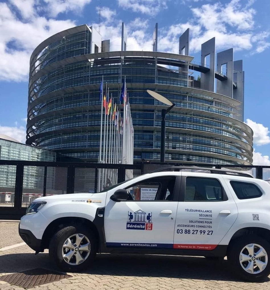 Voiture Ronde Intervention Groupe Serenite 24h24